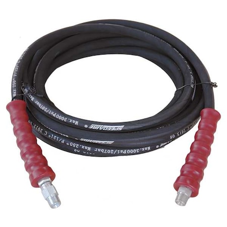 Pressure Washer Hose, 3/8, 30 ft, 3000 psi MPN:22KE01