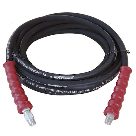 Pressure Washer Hose, 3/8, 100 ft, 3000 psi MPN:22KE03