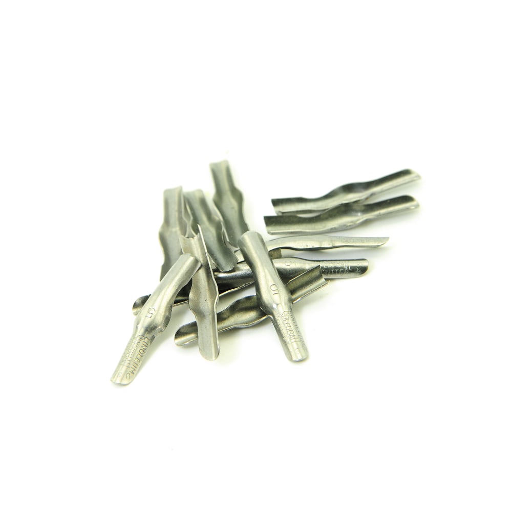 Speedball Linoleum Cutters, No. 5 Large Gouge, Pack Of 12 MPN:4105