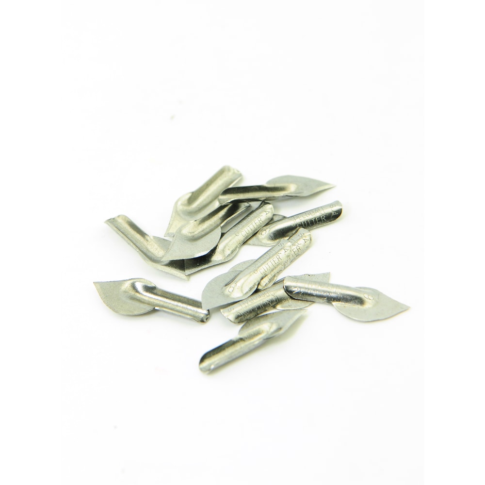 Speedball Linoleum Cutters, No. 6 Knife, Pack Of 12 MPN:4106