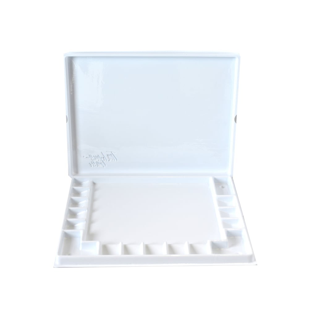 Speedball Tom Lynch Watercolor Palette, Reusable, 1in x 12in x 16 1/4in, White MPN:5781