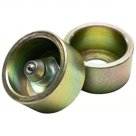 Zerk Protector, Steel, Chrome, 13/16 in L. MPN:3674504