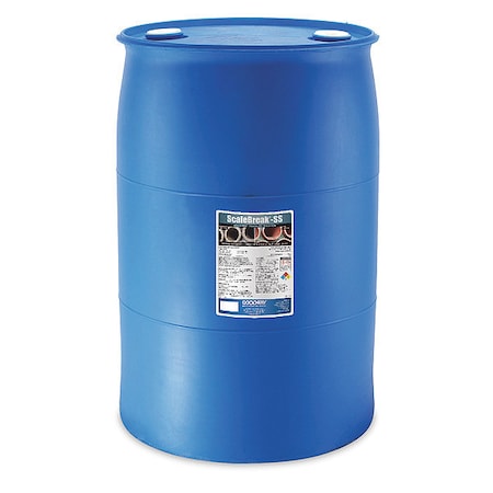 Descaling Solution, Clear, 55 gallon Drum MPN:SCALEBRK-SS-55
