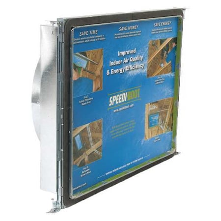 Vent Boot Hanger, Sq to Rnd, 12 x 12, Dia10 MPN:SBS-121210 SRA
