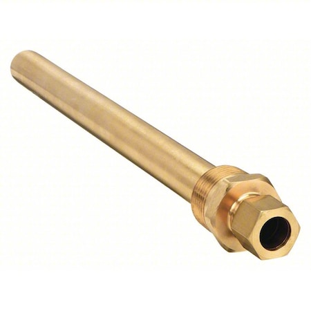 Thermowell, MNPT, Brass, Male MPN:99B
