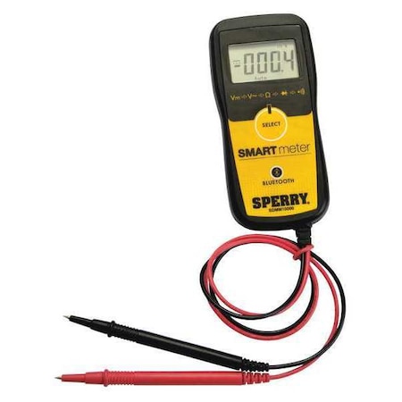 Digital Multimeter, 600 V Max DC, 0 V Max AC, Average, 20, 000 Instrument Counts, LCD MPN:SDMM10000R