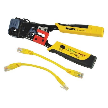 Tool Tester, Crimp-n-Test RJ-45/RJ-11 MPN:GMC-3000