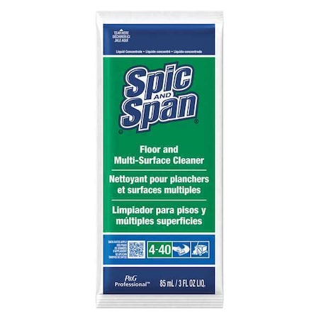 Floor Cleaner, 3 oz., Green, PK45 MPN:02011