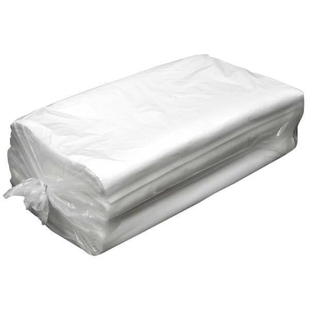 Sorbent Pad, Universal, 78 gal Vol Absorbed per Pkg, 40 in x 72 in, White, Cellulose, 30 PK MPN:1514072