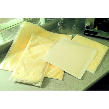 Sorbent Pillow, 2 gal, 8 1/2 in x 8 1/2 in, Yellow, 20 PK MPN:222001