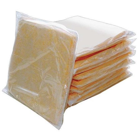 Sorbent Pillow, 19 gal, 18 in x 18 in, Yellow, 12 PK MPN:222016