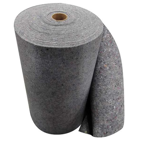 Sorbent Roll, 50 gal, 18 in x 150 ft, Universal, Gray, Multicolor, 2 PK MPN:521048