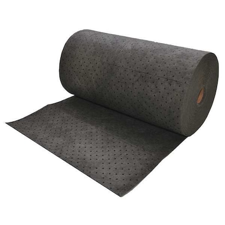 Sorbent Roll, 64 gal, 32 in x 150 ft, Universal, Gray, Polypropylene MPN:DB-90BX