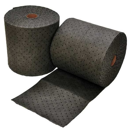 Sorbent Roll, 64 gal, 16 in x 150 ft, Universal, Gray, 2 PK MPN:DB-91BX