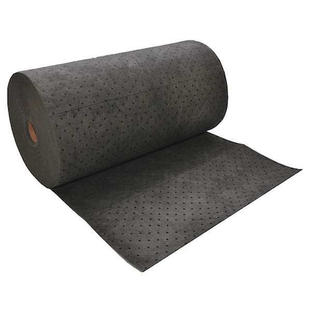 Sorbent Roll, 64 gal, 32 in x 300 ft, Universal, Gray, Polypropylene MPN:DB-95BX