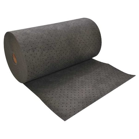 Sorbent Roll, 25 gal, 32 in x 150 ft, Universal, Gray, Polypropylene MPN:GFF-97BX