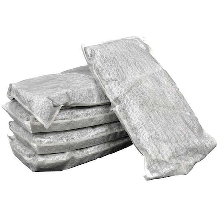 Sorbent Pillow, 13 gal, 8 in x 17 in, HazMat, Yellow, 10 PK MPN:S2-66