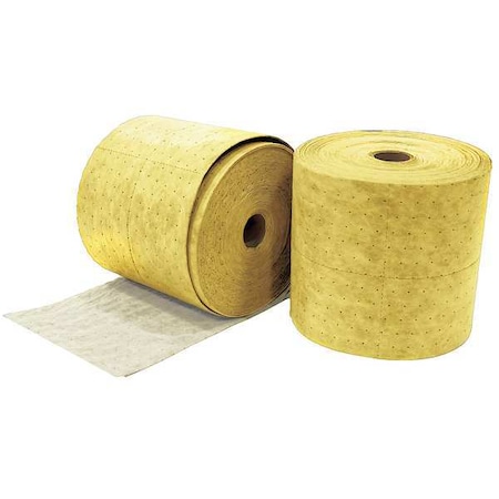 Universal, 71 gal Vol Absorbed per Pkg, Yellow, Polypropylene, 2 PK MPN:S2-96