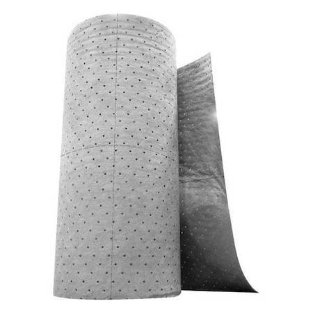 Sorbent Roll, 42 gal, 32 in x 150 ft, Oil, Gray, Polypropylene MPN:SFG-97BX