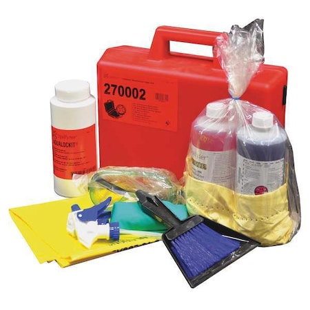Spill Kit, 3 gal Volume Absorbed per Kit, Not Applicable Capacity, Box, Red MPN:270002