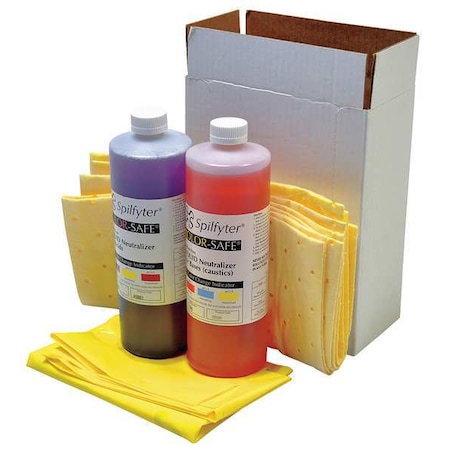 Spill Kit, Box, White, 8 MPN:271340