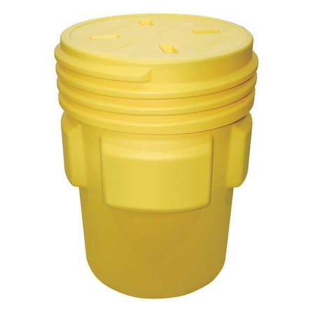 Spill Kit, 95 gal Capacity, Drum, Blue, 255 MPN:350095