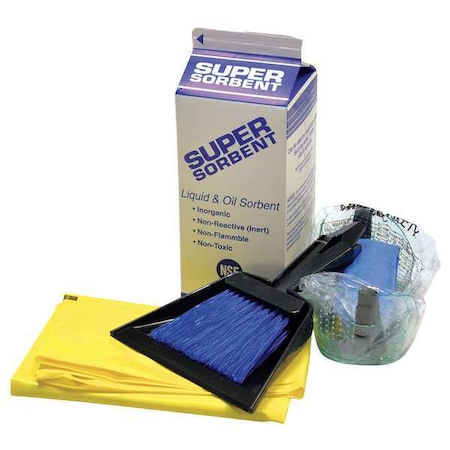 Spill Kit, Box, White, 5 MPN:405000
