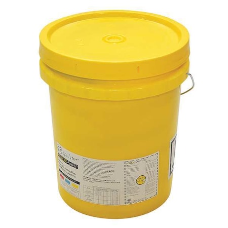 Base Neutralizing Spill Kit, 3 gal Volume Absorbed per Kit, 5 gal Capacity, Bucket, Yellow MPN:405304