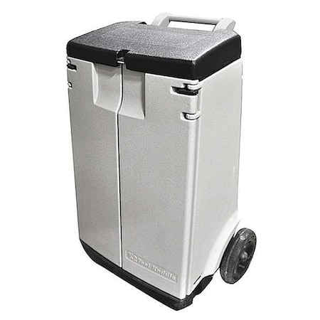 Spill Kit, 22 gal Volume Absorbed per Kit, Kaddie, Gray, 18 MPN:4500K2