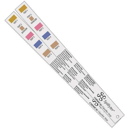 Chemical Classifier Strips, PK10 MPN:570010