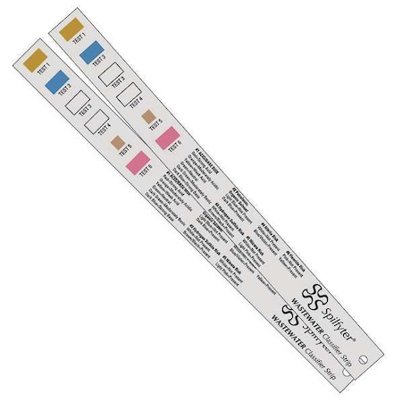 Wastewater Classifier Strips, PK10 MPN:580010