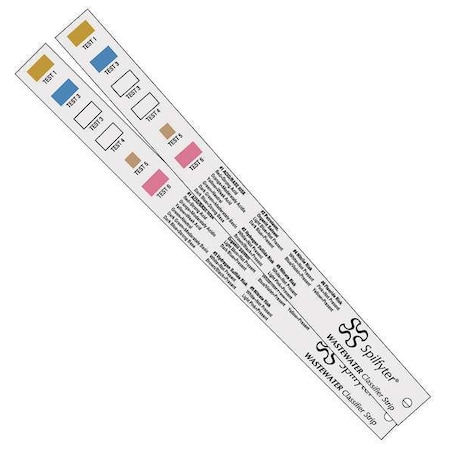 Wastewater Classifier Strips, PK50 MPN:580050