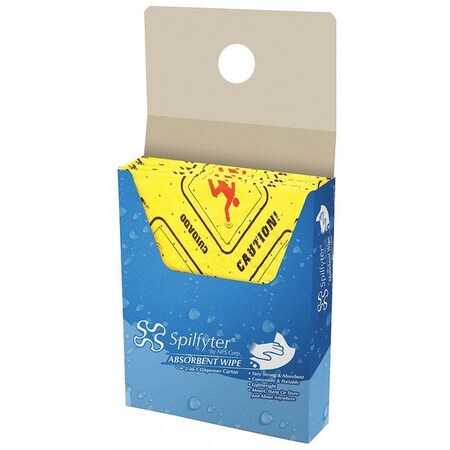 High Visibility Absorbent Wipes, PK25 MPN:HVU-7911