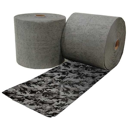 Sorbent Roll, 64 gal, 16 in x 150 ft, Universal, Camouflage, 2 PK MPN:DS-94BX