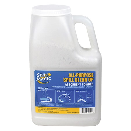 Loose Sorbent, 1 gal, Universal, White MPN:SM202DB