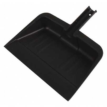 Portable Dustpan, Black, 12-1/4