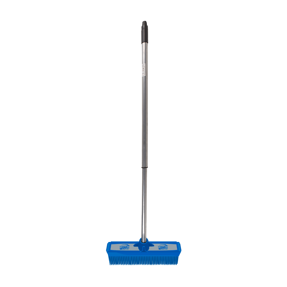 Spill Magic Telescopic Broom w/Rubber Squeegee Head, case of 6 brooms MPN:52084