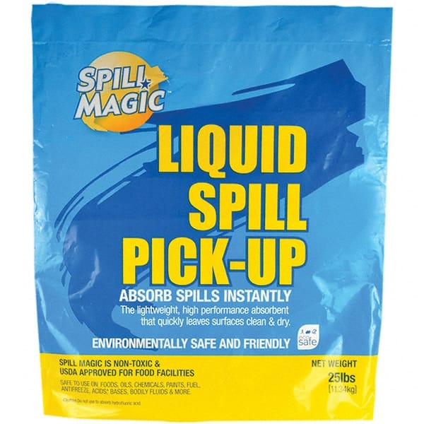 Sorbent: 25 lb Bag, Granular Powder, Application Spill Containment MPN:97125