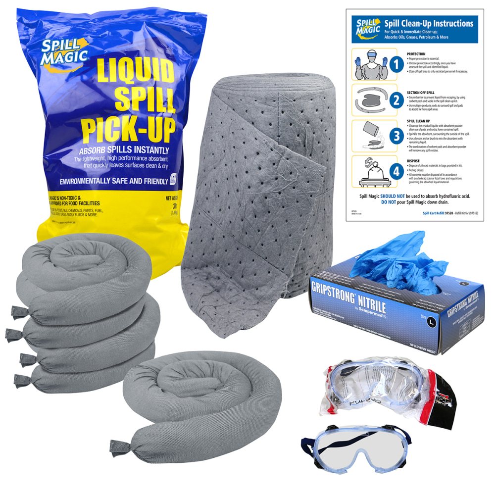Spill Magic Refill, Spillmagic, Cleanup, Cart, 97520 MPN:97520