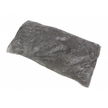 Sorbent Pillow, 23 gal, 8 in x 18 in, Universal, Gray, 20 PK MPN:GPIL818