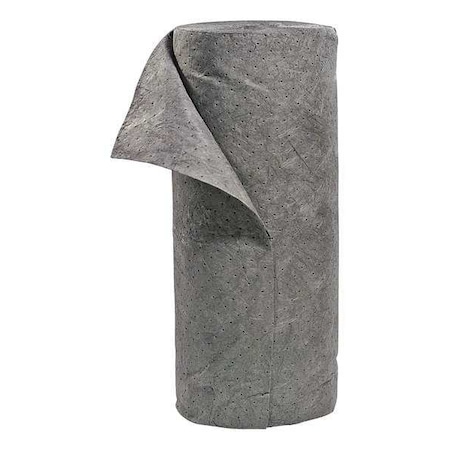 Sorbent Roll, 55 gal, 30 in x 150 ft, Universal, Gray, Polypropylene MPN:GRB150H