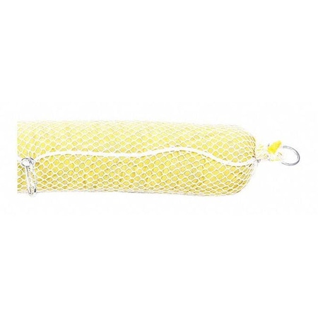 Sorbent Boom, 23 gal, 5 in x 10 ft, Biohazard Liquids, Yellow, 4 PK MPN:HZ510SN