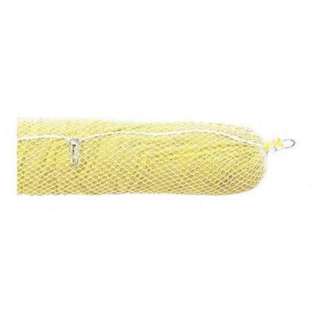 Sorbent Boom, 33 gal, 8 in x 10 ft, Biohazard Liquids, Yellow, 4 PK MPN:HZ810SN
