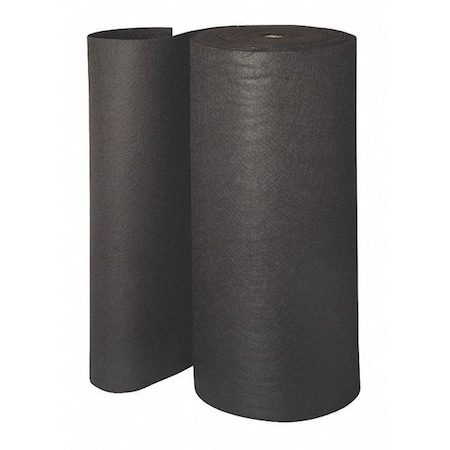 Sorbent Roll, 54 gal, 3 ft x 300 ft, Universal, Gray, Polyester MPN:NPR300S-GR
