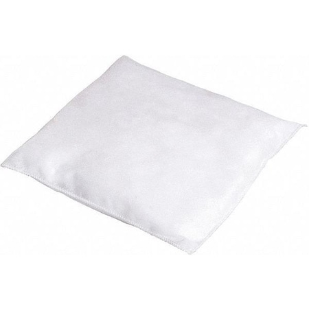 Sorbent Pillow, 30 gal, 10 in x 10 in, Oil, White, 40 PK MPN:WPIL1010