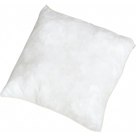 Sorbent Pillow, 23 gal, 18 in x 18 in, Oil, White, 10 PK MPN:WPIL1818