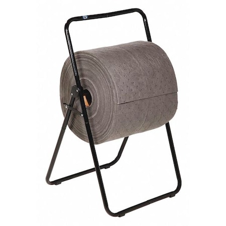 Adj. Roll Dispenser, Black, Steel MPN:A-ROLLRACK2