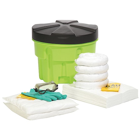 Spill Kit/Station, Drum, Oil-Based Liquids MPN:SPKO-20-HV