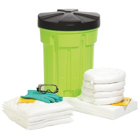 Spill Kit/Station, Drum, Oil-Based Liquids MPN:SPKO-30-HV