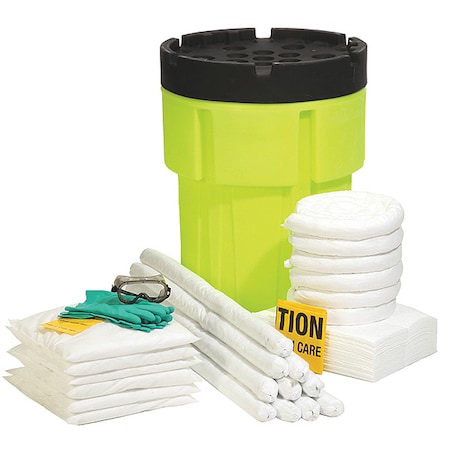 Spill Kit/Station, Drum, Oil-Based Liquids MPN:SPKO-65-HV
